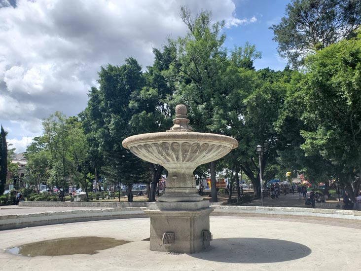 Parque Ju&aacute;rez El Llano, Oaxaca, M&eacute;xico, August 14, 2023