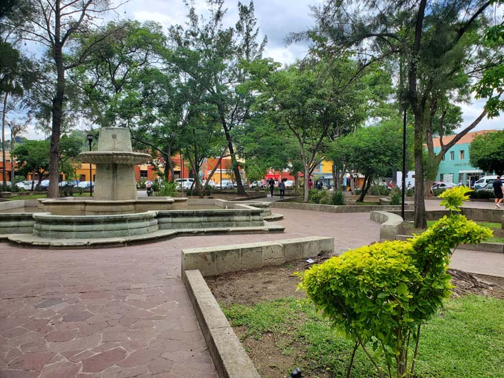 Jardín Conzatti, Oaxaca, México, August 16, 2023