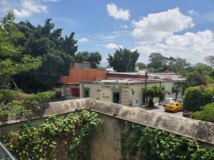 View From Invernadero/Greenhouse, Jard&iacute;n Etnobot&aacute;nico de Oaxaca, Oaxaca, M&eacute;xico, August 19, 2023