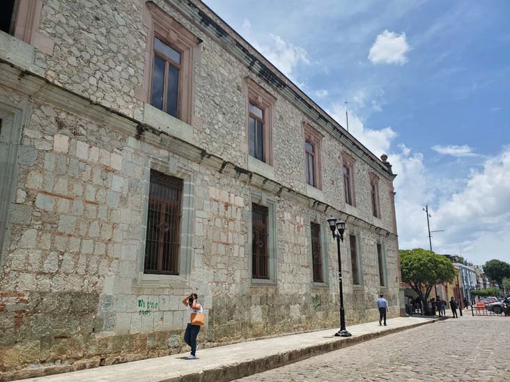 Calle de la Constituci&oacute;n Outside Jard&iacute;n Etnobot&aacute;nico de Oaxaca, Oaxaca, M&eacute;xico, August 19, 2023