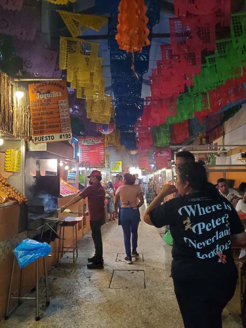 Pasillo de Humo, Mercado 20 De Noviembre, Oaxaca, M&eacute;xico, August 24, 2023