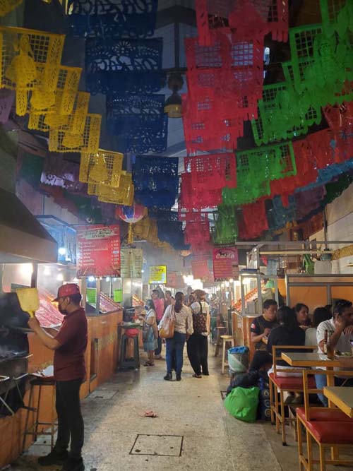 Pasillo de Humo, Mercado 20 De Noviembre, Oaxaca, M&eacute;xico, August 24, 2023