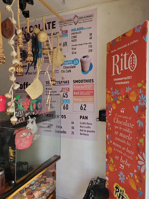 Rito Chocolater&iacute;a & Tienda, Calle Porfirio D&iacute;az 708-H, Oaxaca, M&eacute;xico, August 18, 2023