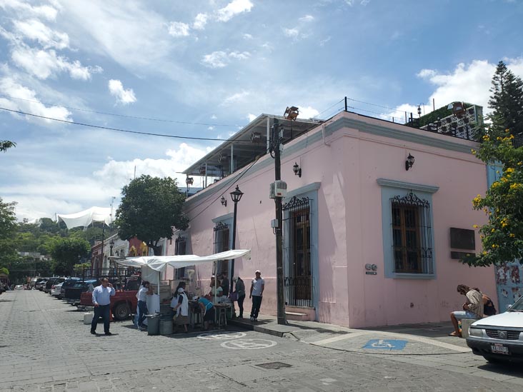 Tacos del Carmen, Calle Jes&uacute;s Carranza at Calle de Manuel Garc&iacute;a Vigil, Oaxaca, M&eacute;xico, August 15, 2023
