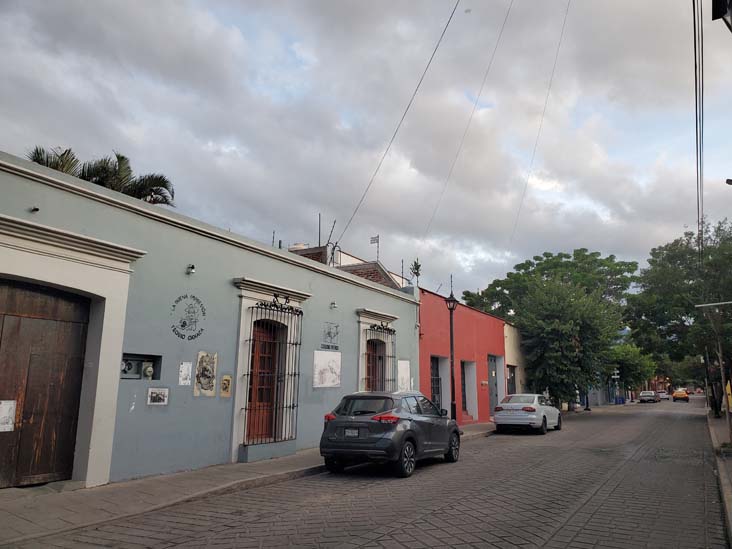 Calle Xicoténcatl Between Calle Rayón and Calle Colón, Oaxaca, México, August 24, 2023