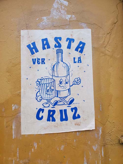 Calle Xicoténcatl Near Avenida Miguel Hidalgo, Oaxaca, México, August 24, 2023