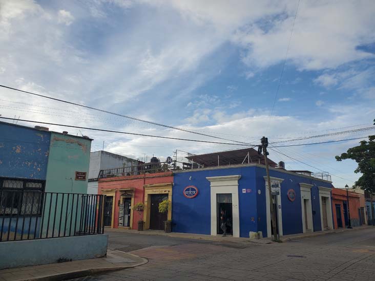 Calle Xicoténcatl at Calle Rayón, Oaxaca, México, August 24, 2023