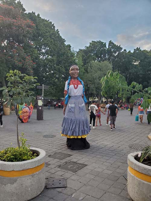Zócalo/Plaza de la Constitución, Oaxaca, México, August 13, 2023