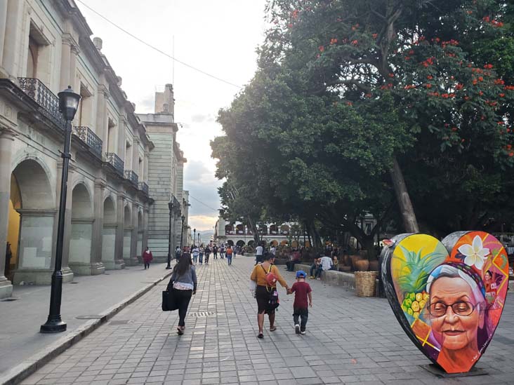 Zócalo/Plaza de la Constitución, Oaxaca, México, August 13, 2023