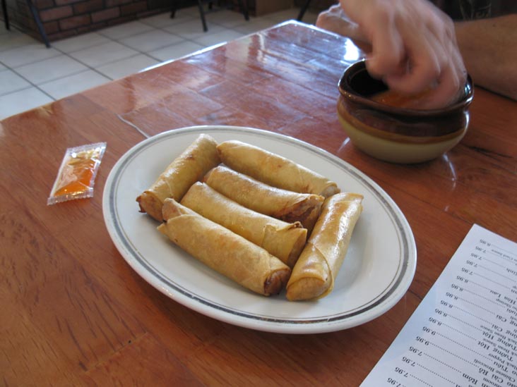 Spring Rolls, Yes Noodle Restaurant, 10090 Central Avenue, D'Iberville, Mississippi