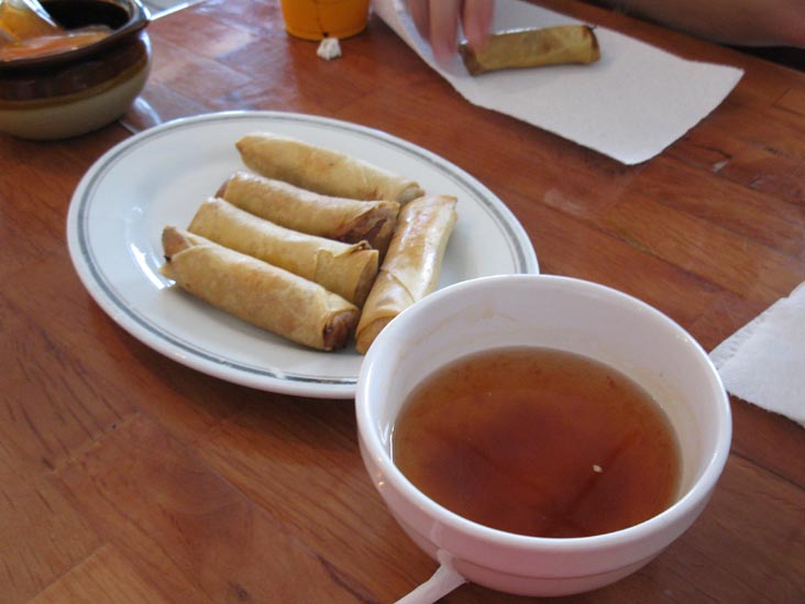 Spring Rolls, Yes Noodle Restaurant, 10090 Central Avenue, D'Iberville, Mississippi