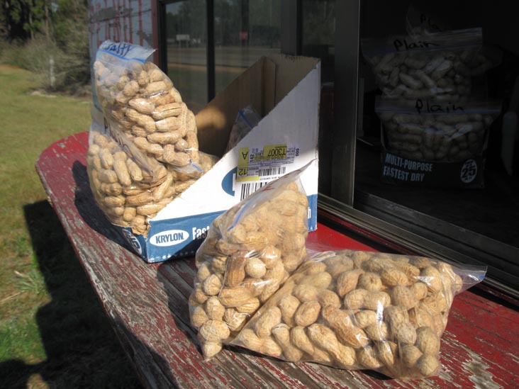 Peanut Stand Across From Hancock County Welcome Center, I-10 and Highway 607, Pearlington, Mississippi