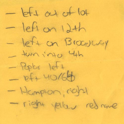 Directions to Smokin Al's BBQ from the Anheuser Busch Facility