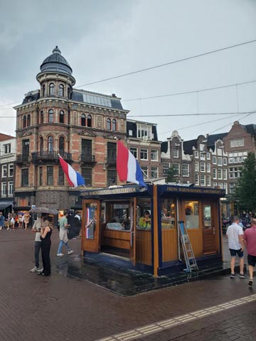 Frens Haringhandel, Koningsplein, Amsterdam, Netherlands, July 20, 2025