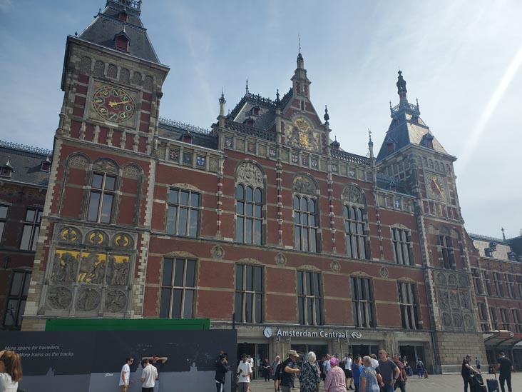 Amsterdam Centraal Station, Amsterdam, Netherlands, July 19, 2025