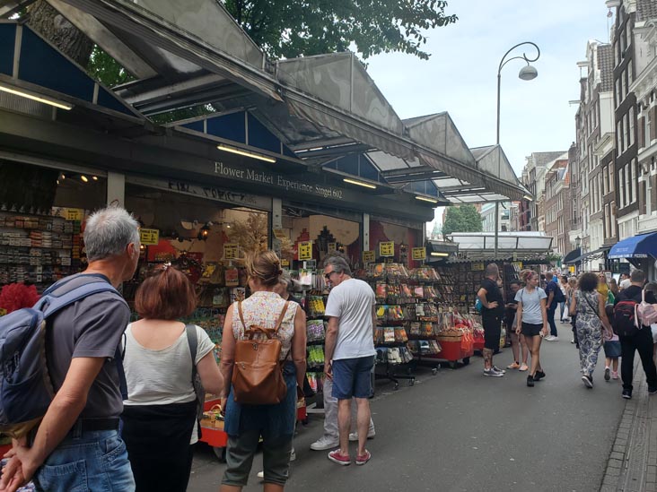 Bloemenmarkt Flower Market, Singel Canal, Amsterdam, Netherlands, July 19, 2025
