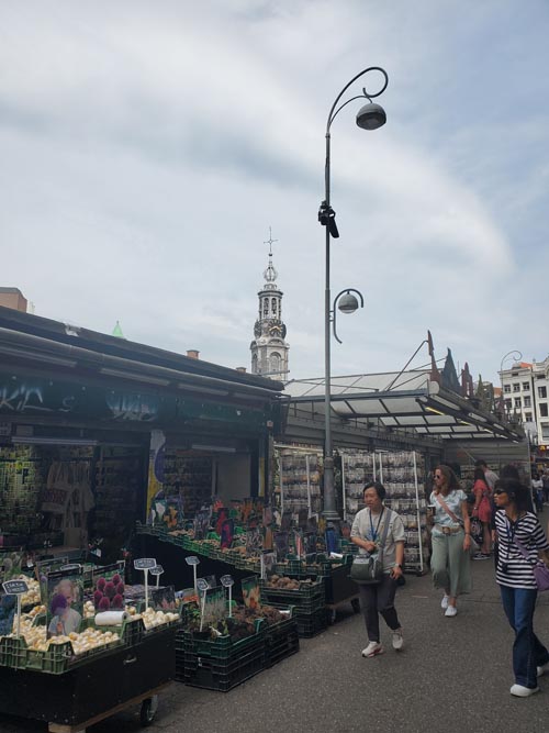 Bloemenmarkt Flower Market, Singel Canal, Amsterdam, Netherlands, July 19, 2025