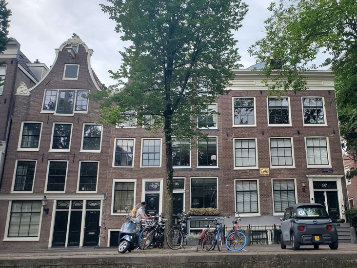 Leidsegracht Canal, Canal Tours Amsterdam Pedal Boat Tour, Amsterdam, Netherlands, July 20, 2025