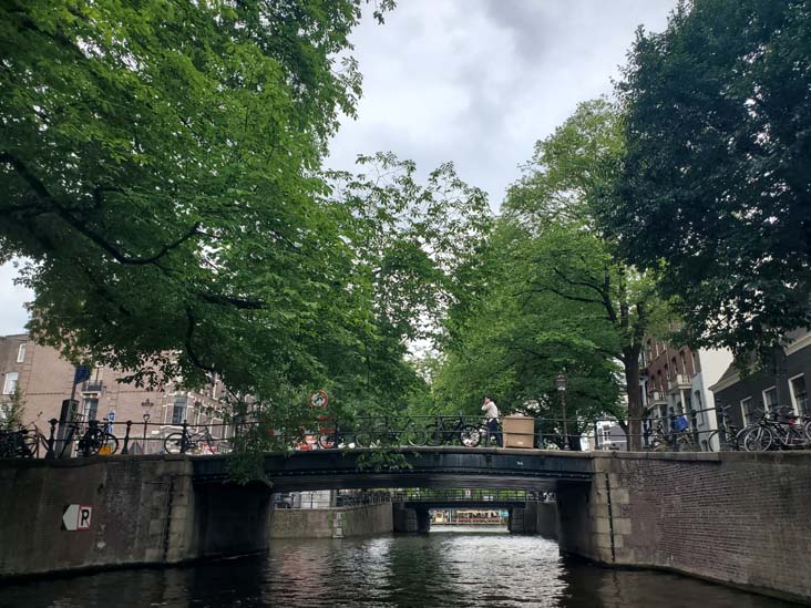 Leidsegracht Canal, Canal Tours Amsterdam Pedal Boat Tour, Amsterdam, Netherlands, July 20, 2025