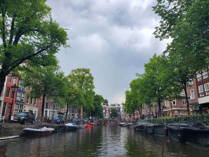 Spiegelgracht Canal, Canal Tours Amsterdam Pedal Boat Tour, Amsterdam, Netherlands, July 20, 2025