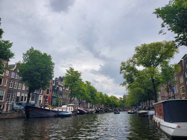 Prinsengracht Canal, Canal Tours Amsterdam Pedal Boat Tour, Amsterdam, Netherlands, July 20, 2025