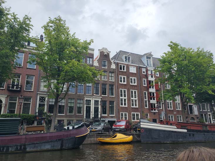 Prinsengracht Canal, Canal Tours Amsterdam Pedal Boat Tour, Amsterdam, Netherlands, July 20, 2025