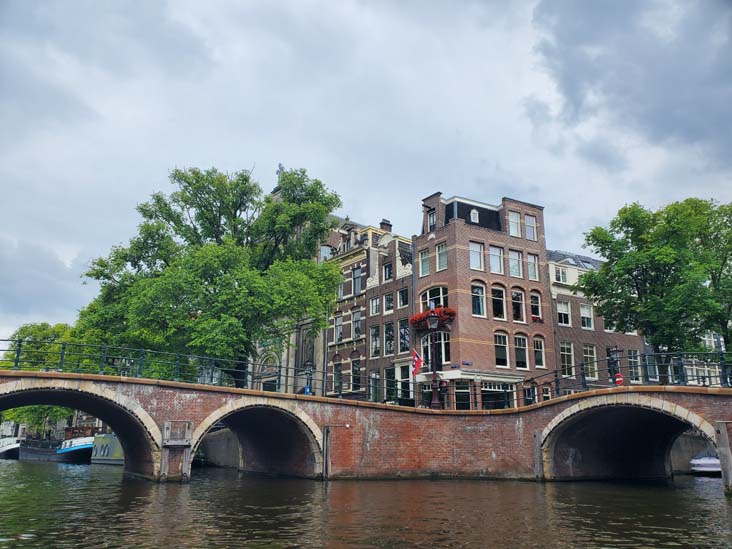 Prinsengracht Canal, Canal Tours Amsterdam Pedal Boat Tour, Amsterdam, Netherlands, July 20, 2025