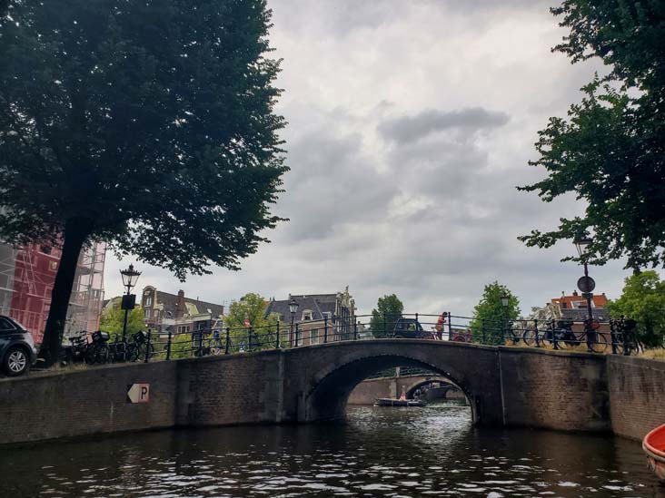 Reguliersgracht Canal, Canal Tours Amsterdam Pedal Boat Tour, Amsterdam, Netherlands, July 20, 2025