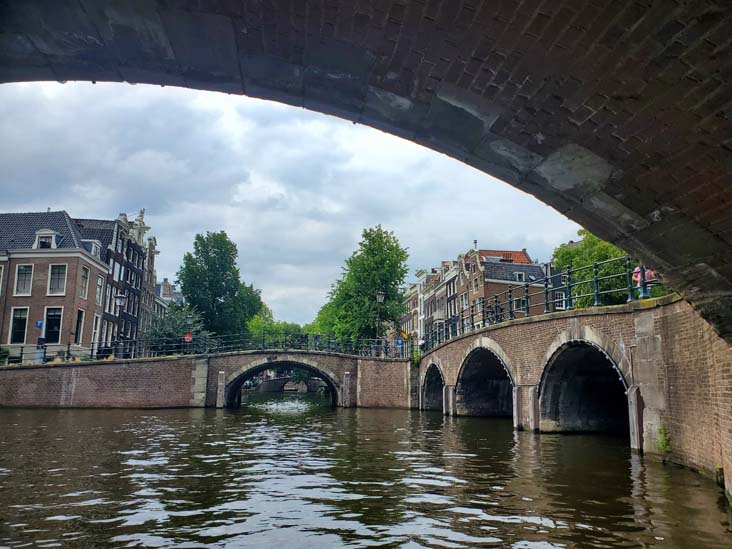 Keizersgracht Canal at Reguliersgracht Canal, Canal Tours Amsterdam Pedal Boat Tour, Amsterdam, Netherlands, July 20, 2025