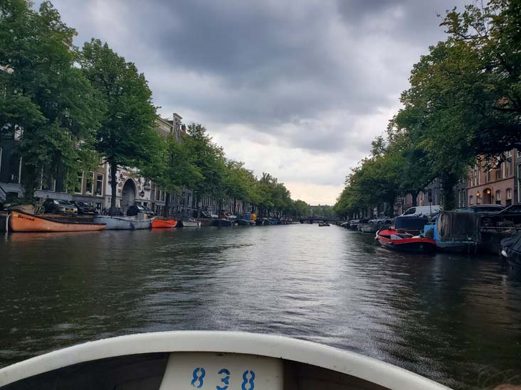 Keizersgracht Canal, Canal Tours Amsterdam Pedal Boat Tour, Amsterdam, Netherlands, July 20, 2025