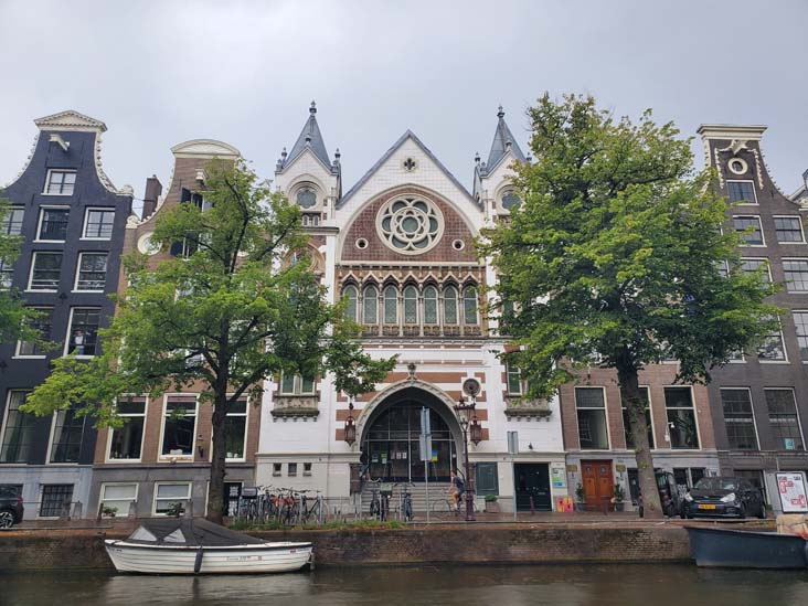 Keizersgrachtkerk, Keizersgracht Canal, Canal Tours Amsterdam Pedal Boat Tour, Amsterdam, Netherlands, July 20, 2025