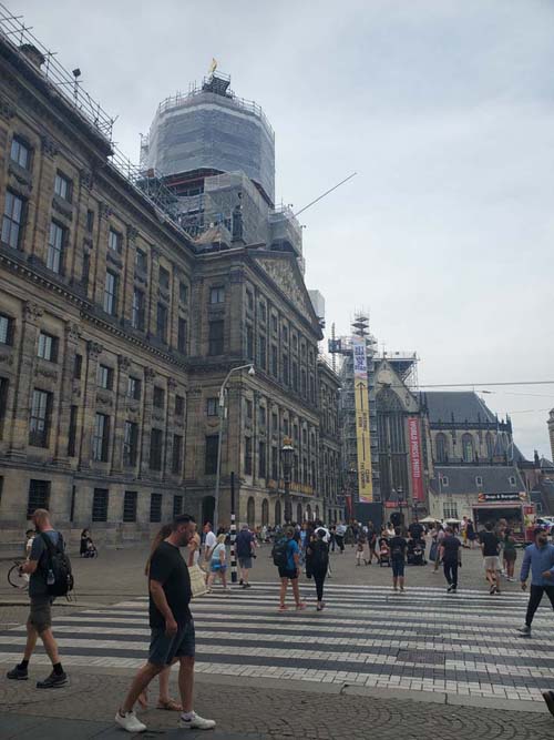 Dam Square, Amsterdam, Netherlands, July 19, 2025