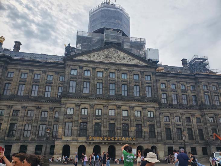 Royal Palace of Amsterdam, Dam Square, Amsterdam, Netherlands, July 19, 2025