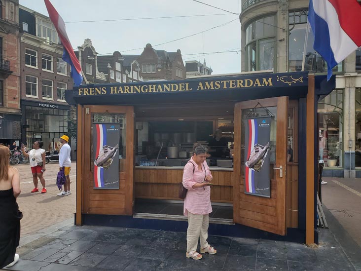 Frens Haringhandel, Koningsplein, Amsterdam, Netherlands, July 19, 2025