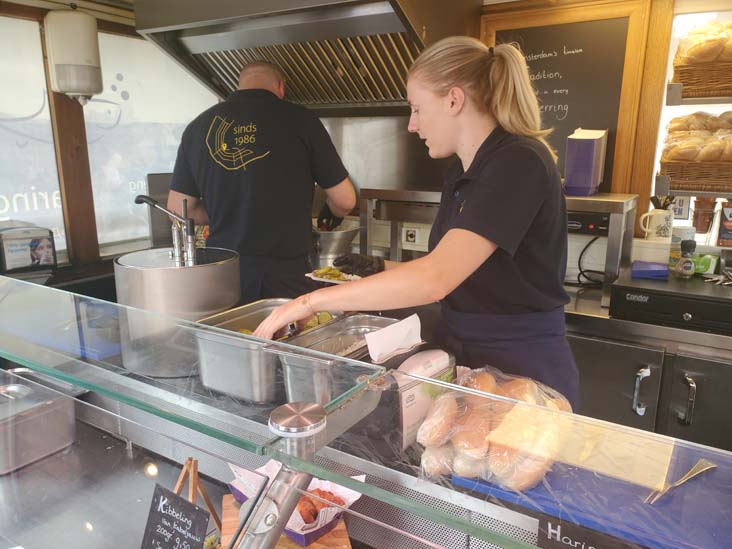 Frens Haringhandel, Koningsplein, Amsterdam, Netherlands, July 19, 2025