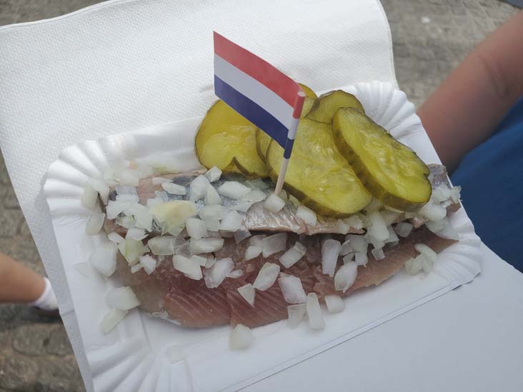 Frens Haringhandel Herring, Koningsplein, Amsterdam, Netherlands, July 19, 2025