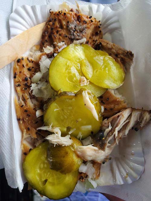 Frens Haringhandel Mackerel, Koningsplein, Amsterdam, Netherlands, July 20, 2025