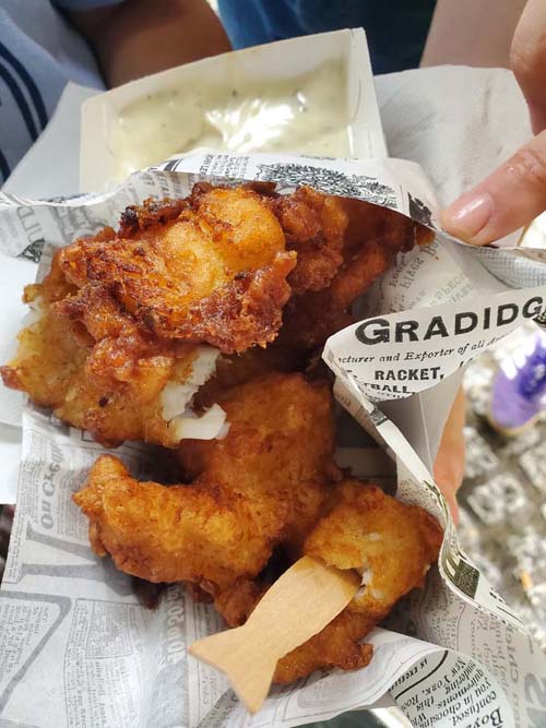 Frens Haringhandel Kibbeling, Koningsplein, Amsterdam, Netherlands, July 20, 2025