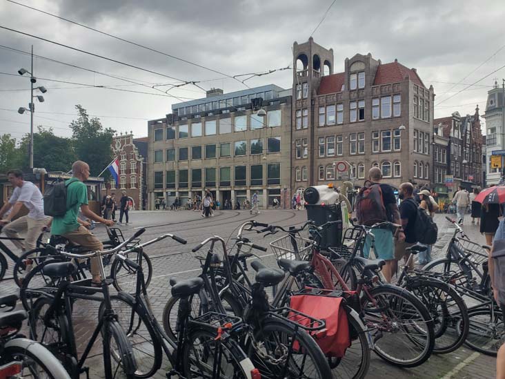 Koningsplein at Singel, Amsterdam, Netherlands, July 20, 2025