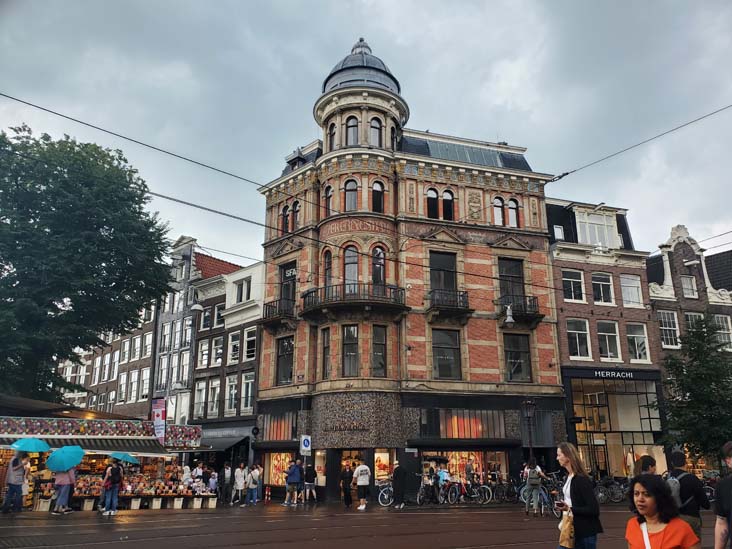 Koningsplein at Singel, Amsterdam, Netherlands, July 20, 2025