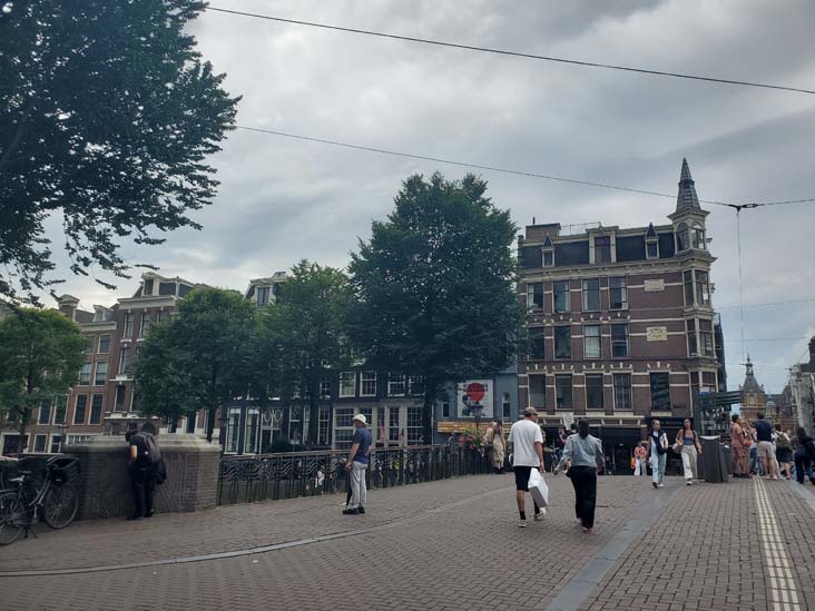 Leidsestraat at Prinsengracht, Amsterdam, Netherlands, July 20, 2025