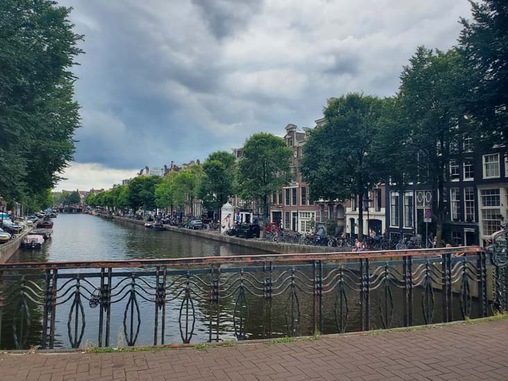 Prinsengracht From Leidsestraat, Amsterdam, Netherlands, July 20, 2025