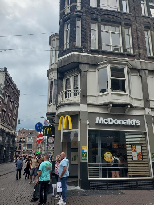 Leidsestraat at Lange Leidsedwarsstraat, Amsterdam, Netherlands, July 20, 2025
