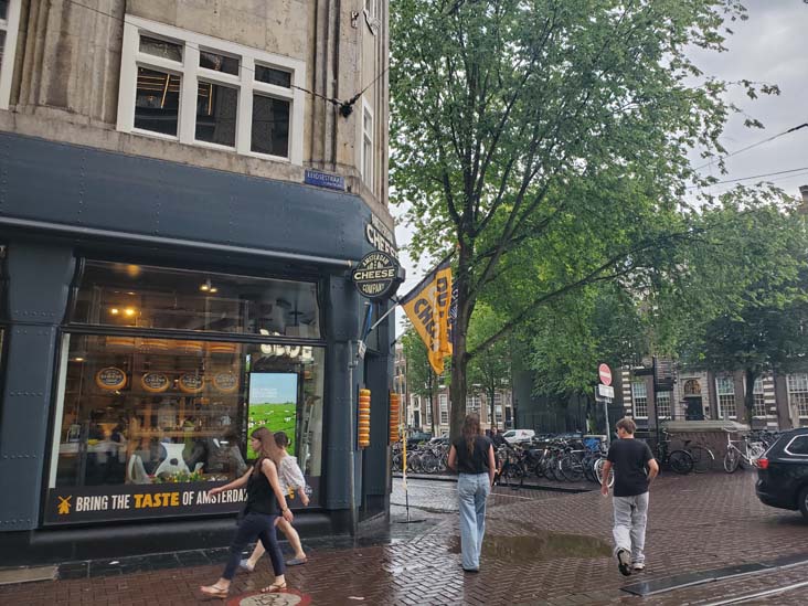 Leidsestraat at Herengracht, Amsterdam, Netherlands, July 20, 2025