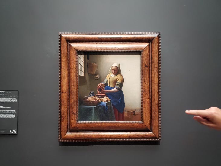 The Milkmaid, Gallery of Honor, Rijksmuseum, Amsterdam, Netherlands, July 20, 2025