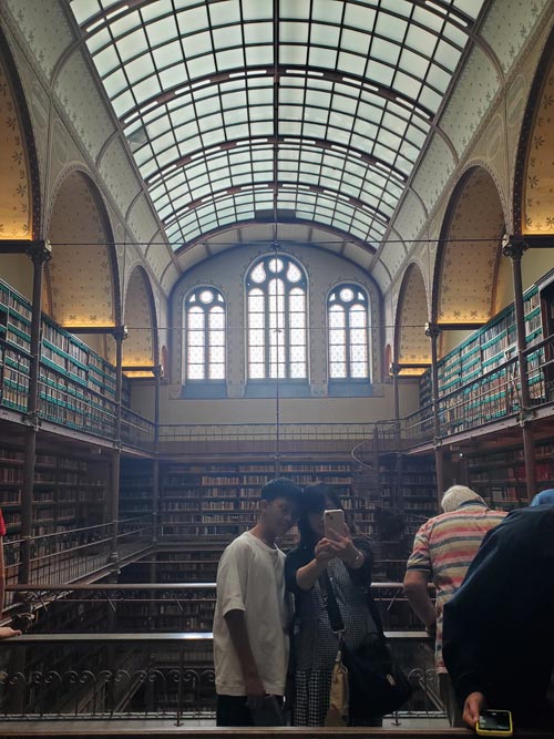 Library, Rijksmuseum, Amsterdam, Netherlands, July 20, 2025