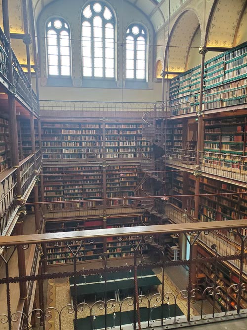 Library, Rijksmuseum, Amsterdam, Netherlands, July 20, 2025