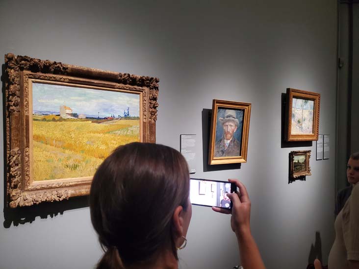 Van Gogh Self Portrait, Rijksmuseum, Amsterdam, Netherlands, July 20, 2025