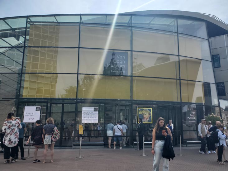 Van Gogh Museum, Museumplein 6, Amsterdam, Netherlands, July 19, 2025