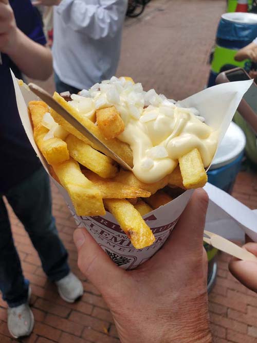 Vleminckx de Sausmeester Vlaams Frites/French Fries, Amsterdam, Netherlands, July 20, 2025
